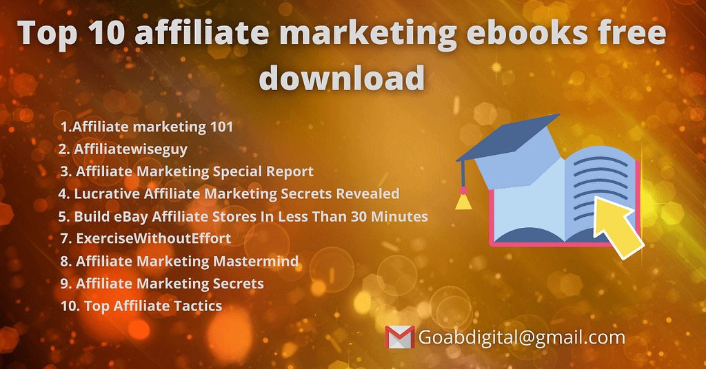 Top 10 affiliate marketing ebooks free download in pdf
